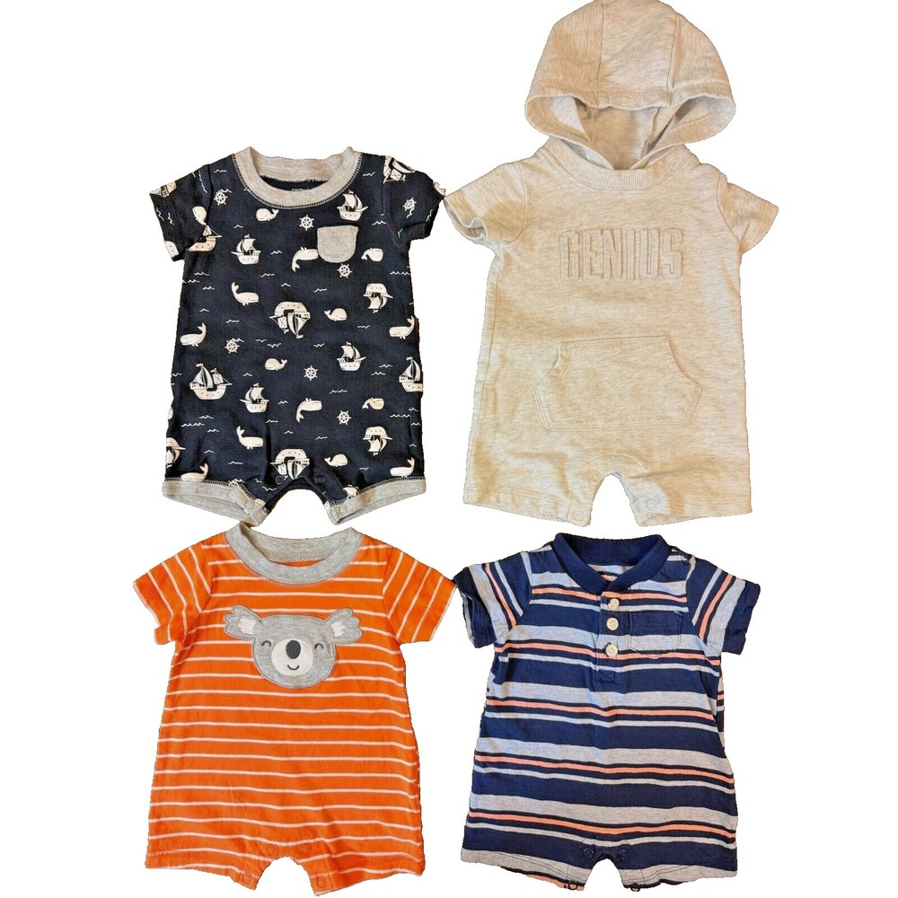 Baby Boy Rompers 3 Months Summer Clothes One Piece Outfits Lot Shorts Koala‎